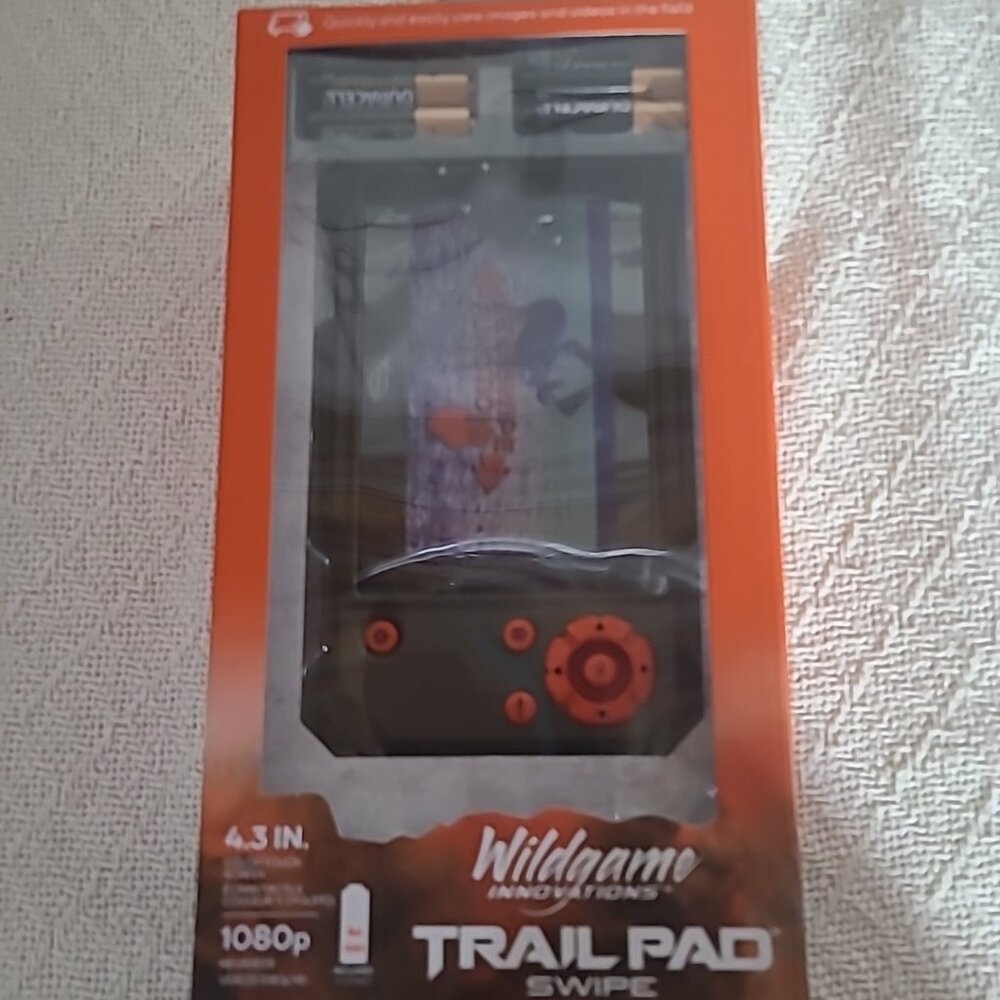 Wildgame Innovations Trail Pad Swipe Black 4.3" Color Touchscreen SD Card Viewer